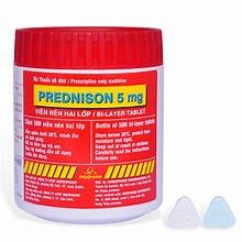 Prednison 5mg VNE (Trắng - Xanh) Imexpharm