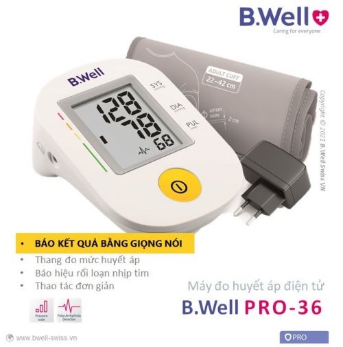 Máy đo huyết áp B.Well