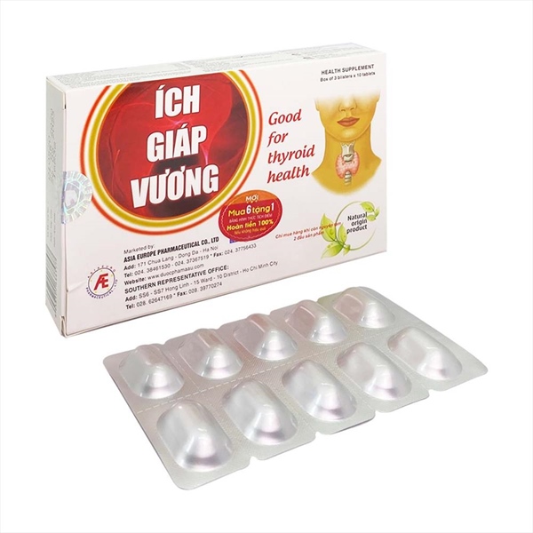 Ích giáp vương 30 viên