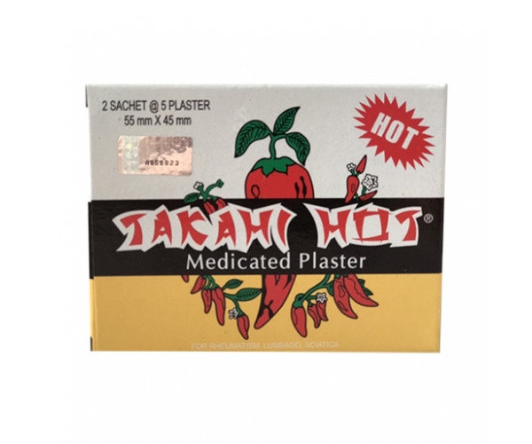 Miếng dán ớt Takahi Hot 5 miếng