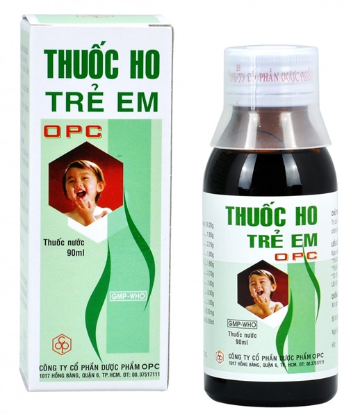 Thuốc ho trẻ em OPC 90ml