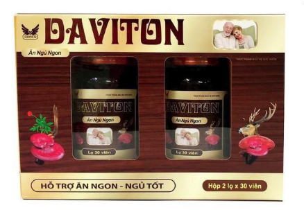 Ăn ngủ ngon Daviton 2 lọ x 30 viên