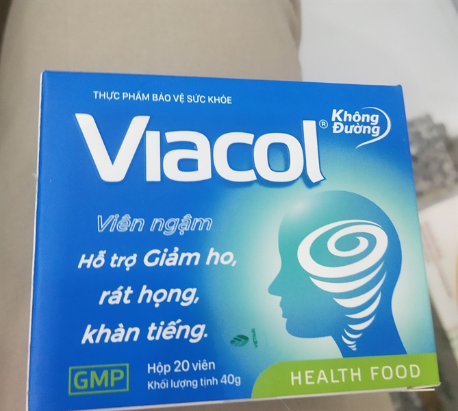 Viacol hộp 20 viên