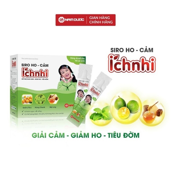 Siro ho-cảm Ích Nhi gói