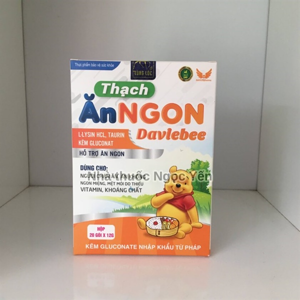 Thạch ăn ngon Daviebee 12g