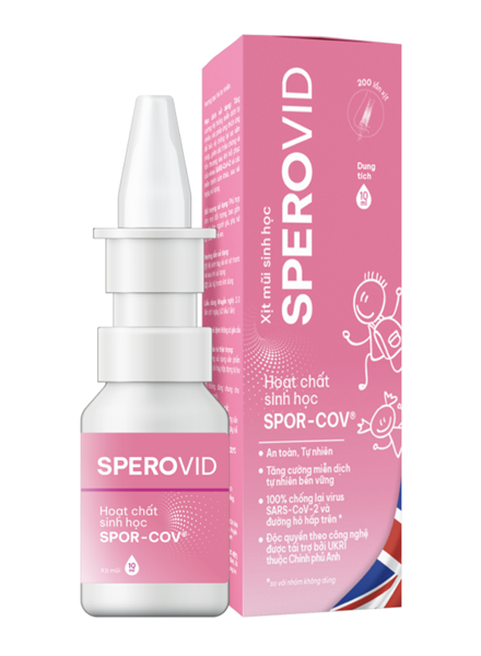 Xịt mũi sinh học Sperokid 10ml