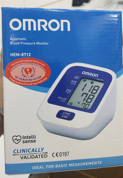 Máy đo huyết áp Bắp tay Omron Hem -8712