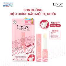 Lipice sheer color ardent hương dâu 2.4g