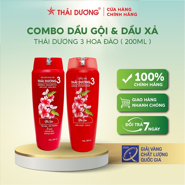 Dầu gội Thái Dương 3 200ml