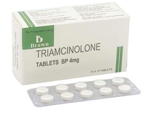 Triamcinolone Tablets BP 4mg