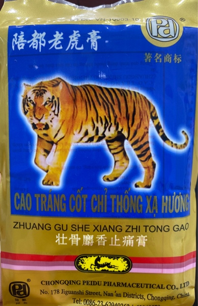 Cao tráng cốt chỉ thống xạ hương