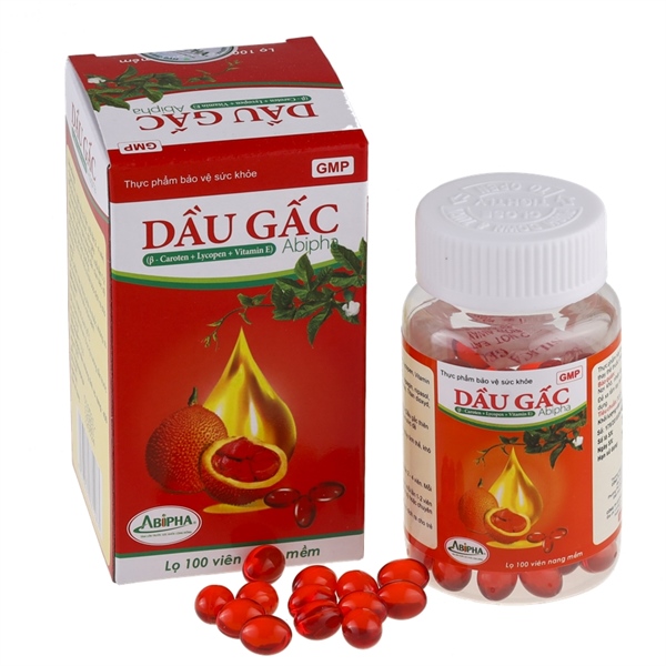 Dầu gấc Abipha 100 viên