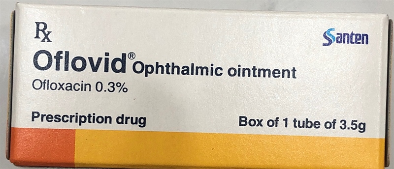 Oflovid ophthalmic ointment