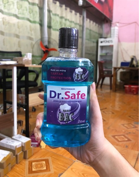 NSM Tartar Protection Dr.Safe Nano Bạc thơm mát 250ml