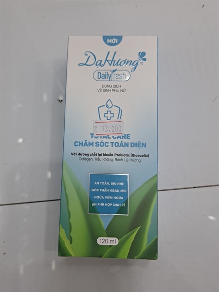 Dạ Hương DailyFresh xanh 120ml