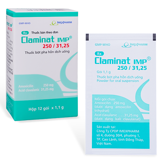 Claminat IMP 250/31,25