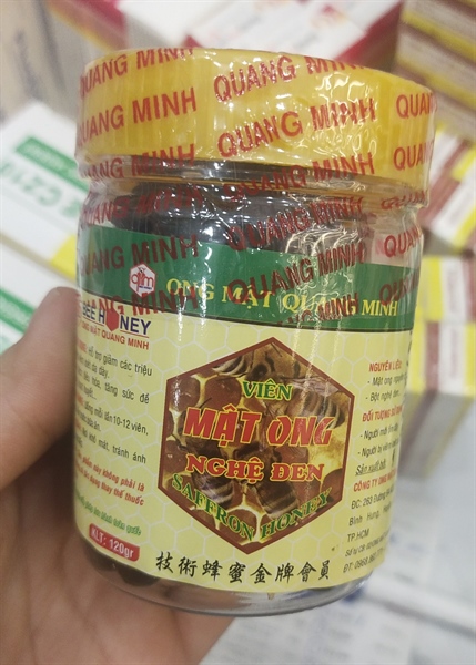 Viên Mật ong nghệ đen Quang Minh