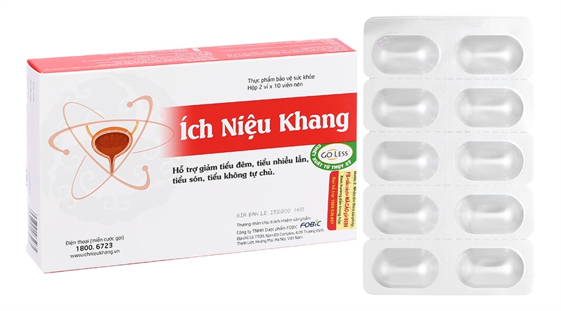 Ích niệu khang 20 viên