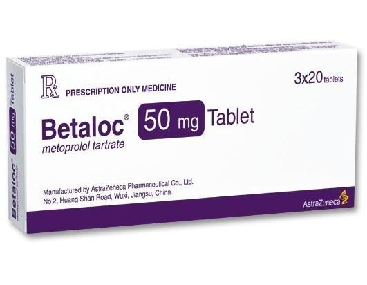 Betaloc 50mg 60 viên