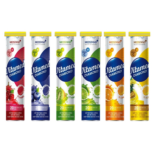 Vitamed Diamond đủ vị 20 viên