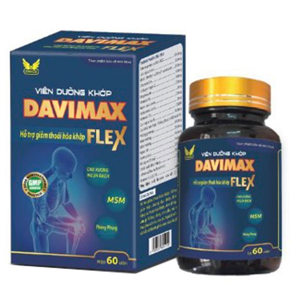 Viên dưỡng khớp Davimax flex 60 viên