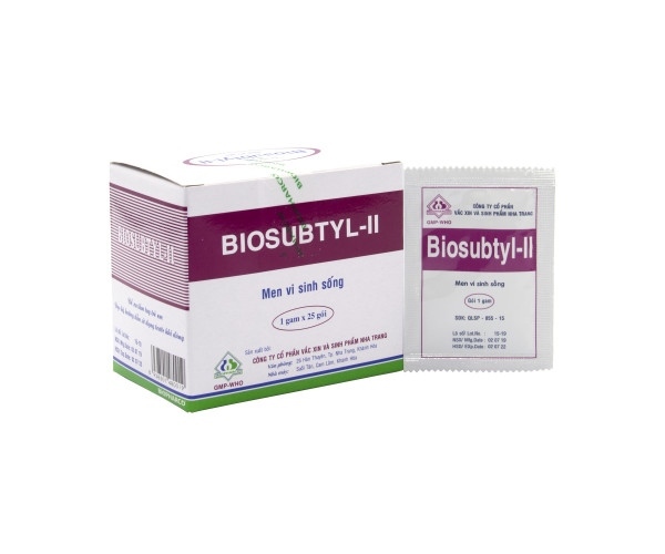 Men vi sinh sống Biosubtyl-ll hộp 25 gói