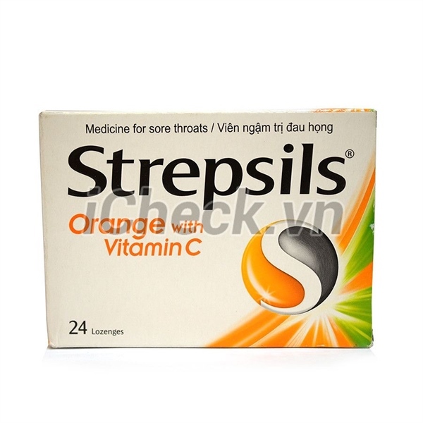 Strepsils Orange with Vitamin C