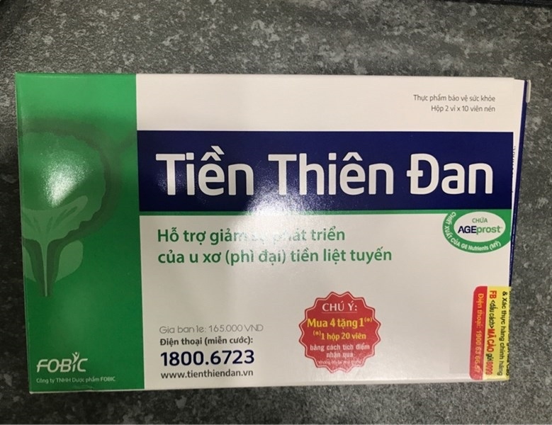 TIỀN THIÊN ĐAN H20v