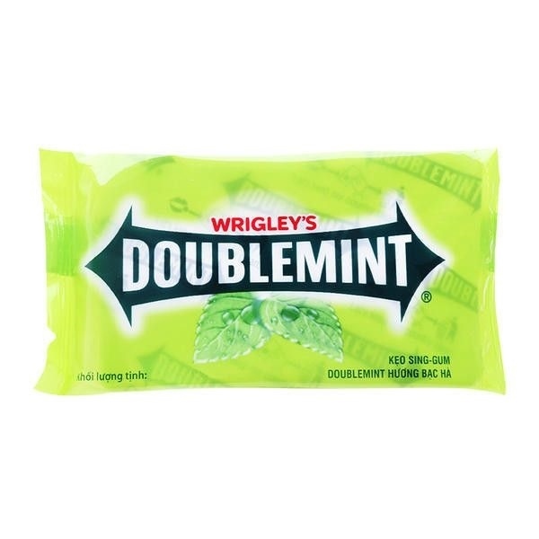 Wrigley's Doublemint Chewing Gum 11.6g hộp 12 vỉ