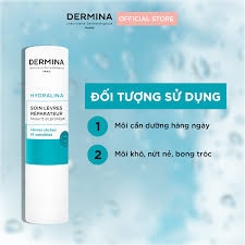 Son dưỡng không màu Dermina 4g