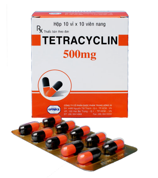 Tetracyclin 500mg TW25