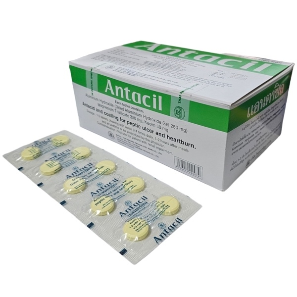 Antacil hộp 250 viên