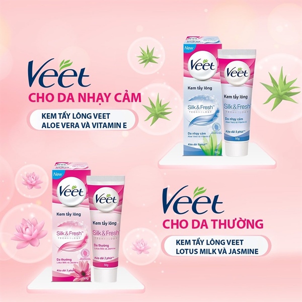 Tẩy lông Veet 50g