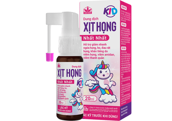 Xịt họng Nhất Nhất trẻ em 20ml