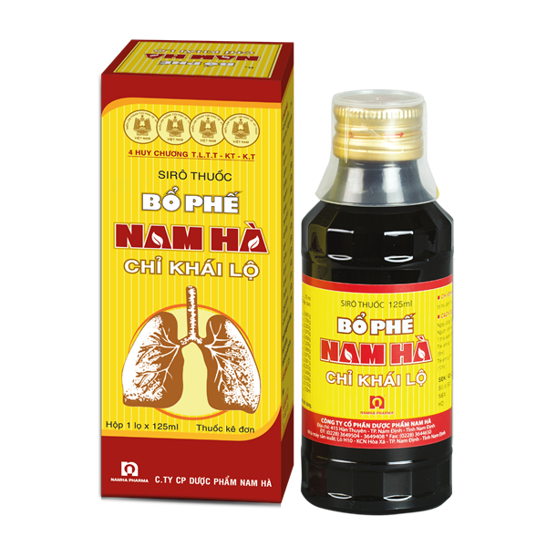 Bổ phế Nam Hà chỉ khái lộ 125ml