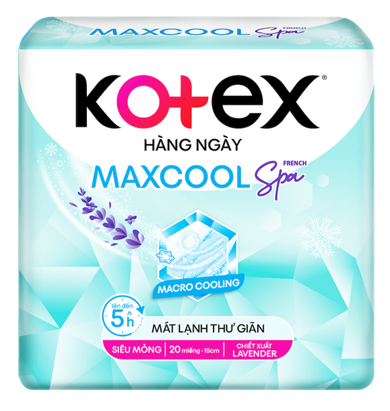 Kotex hàng ngày Maxcool spa 20 miếng