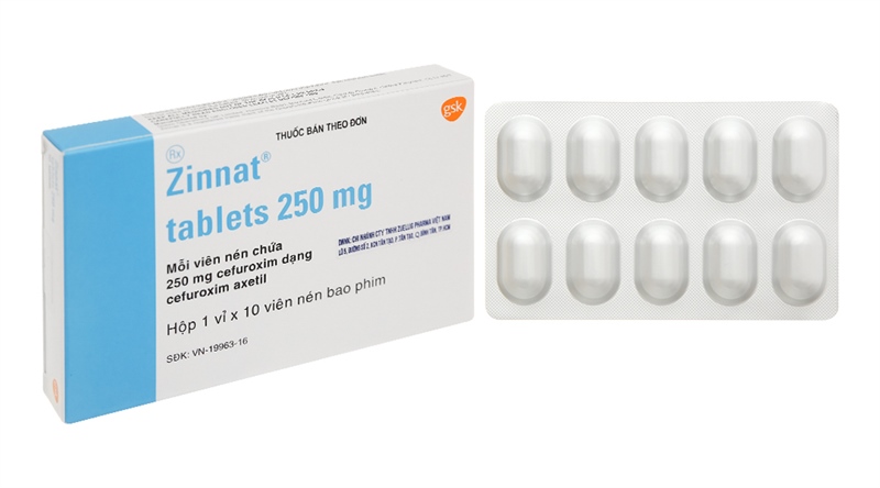 Zinnat tablet 250mg