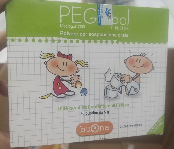 Bột pha hỗn dịch nhuận tràng PEGinpol