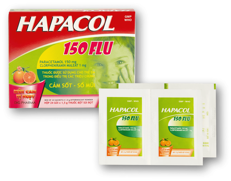 Hapacol 150 flu