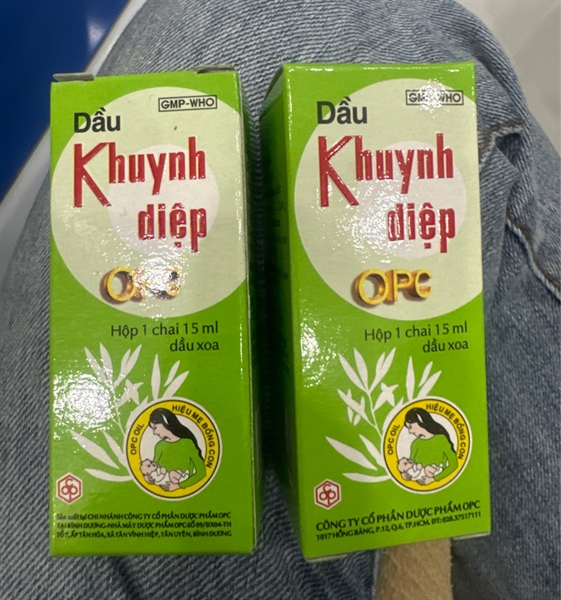 Dầu khuynh diệp OPC 15ml