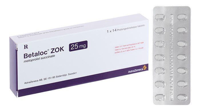 Betaloc Zok 25 mg