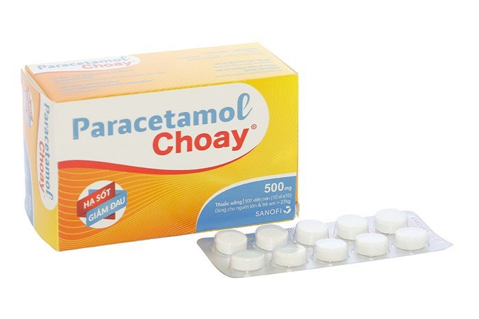 Paracetamol choay