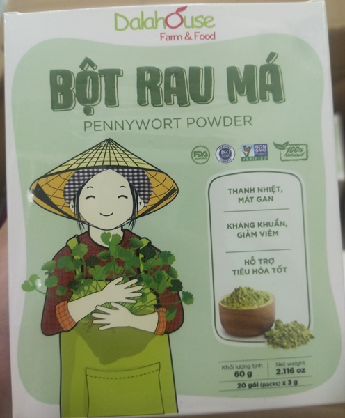 Bột rau má Dalahouse
