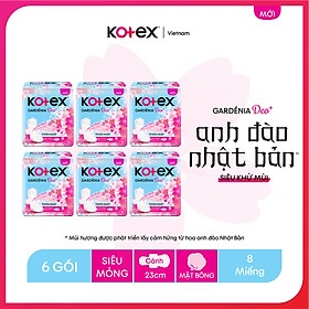 Kotex gardenia deo+ SMC8 mặt bông