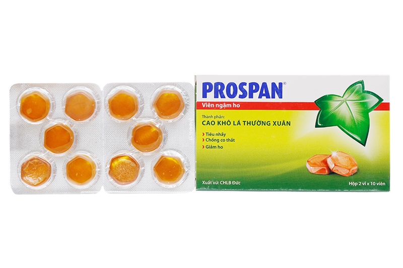 Viên ngậm ho Prospan