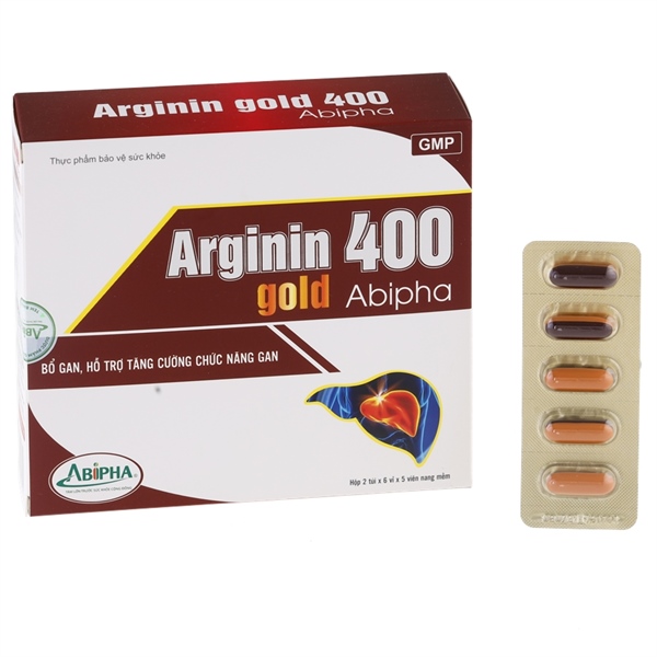 Arginin 400 gold Abipha 60 viên
