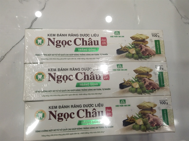 KDR Ngọc Châu trắng sáng tuýp 100g