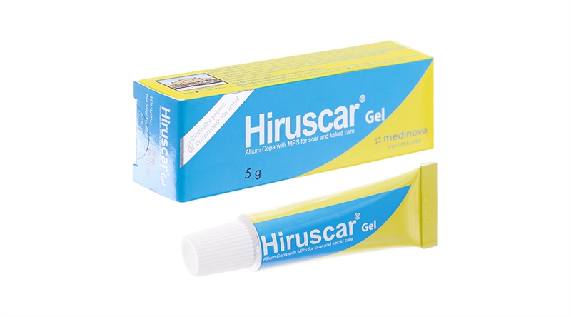Ngừa sẹo Hiruscar gel 5g