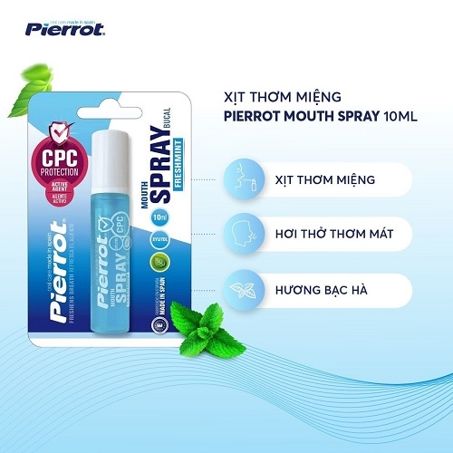 Xịt thơm miệng Pierrot