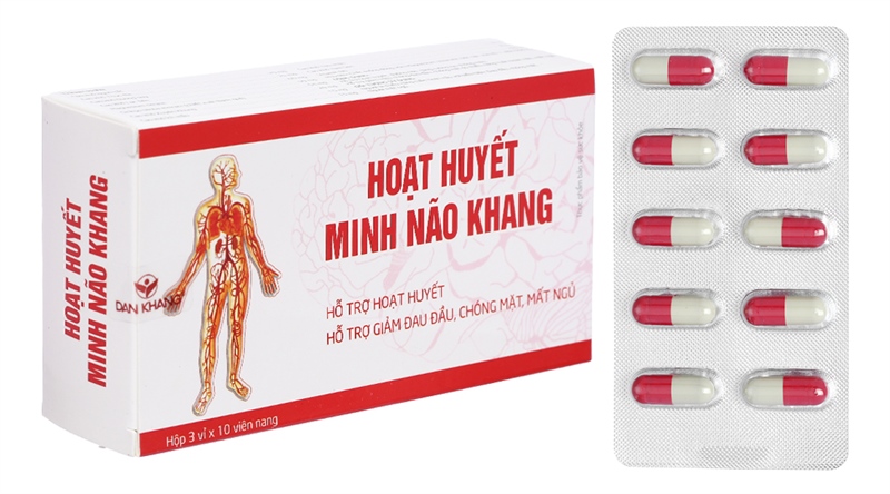 Hoạt huyết Minh Não Khang 30 viên